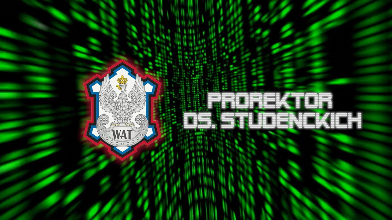 04/12 - Dzień Otwarty WAT 2020 - wypowiedź Prorektora ds. studenckich