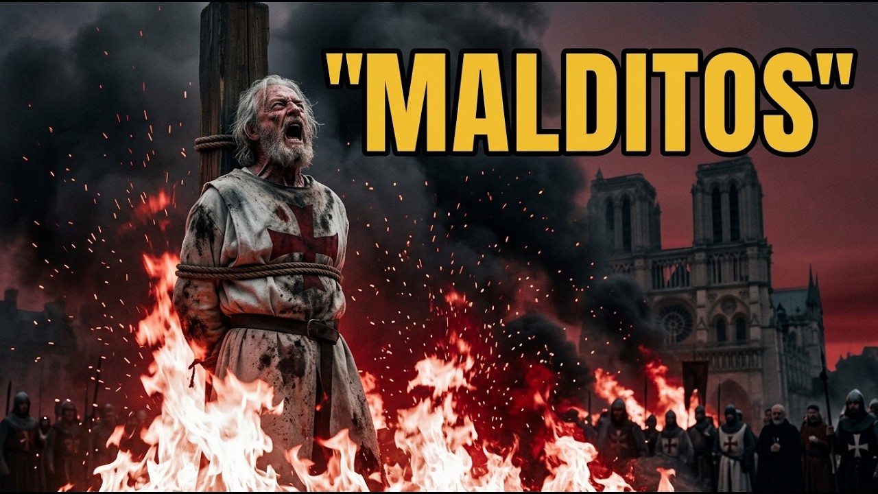 Las &uacute;ltimas palabras de Jacques de Molay en la hoguera: la maldici&oacute;n que se cumpli&oacute; 3 veces