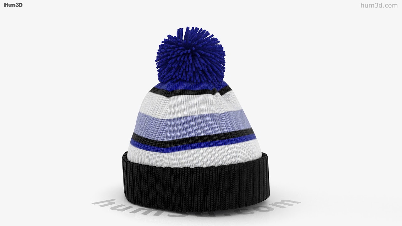 Winter Hat 02 3D model by 3DModels.org