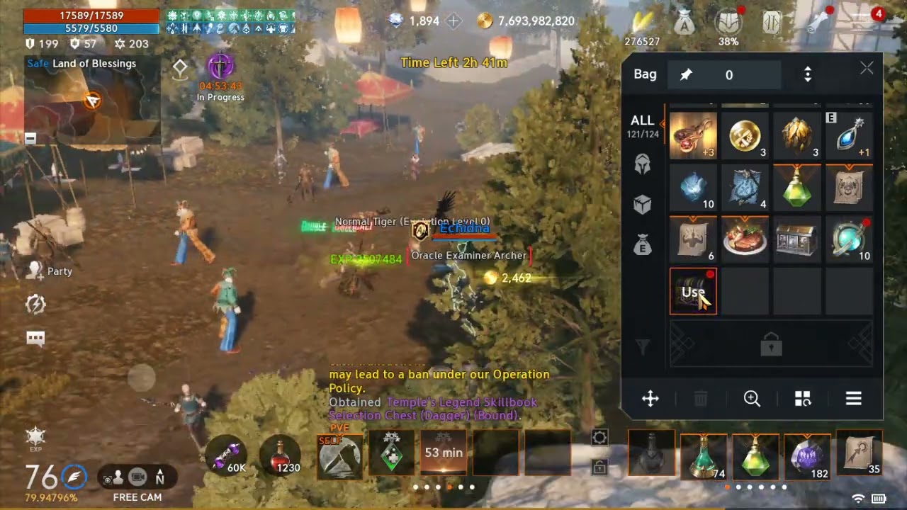 Lineage 2m Dagger 2 purple skill book easy!