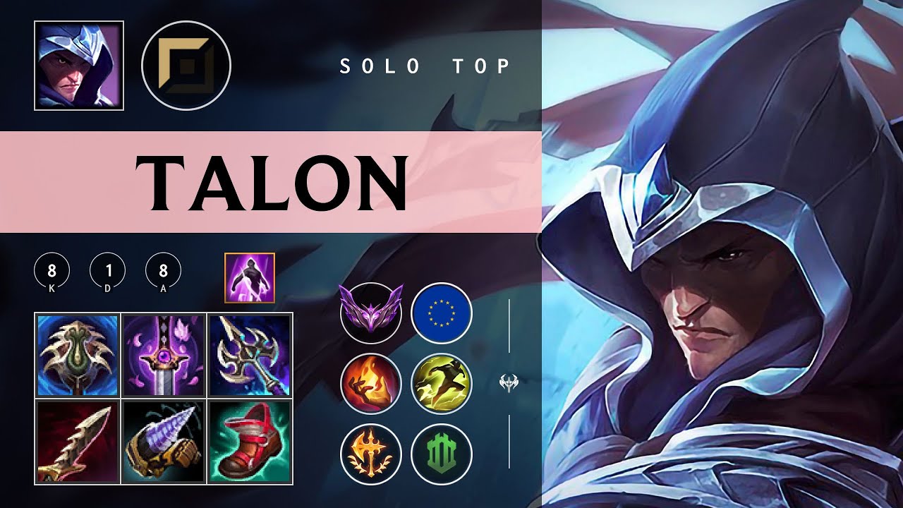 Talon Top vs Gangplank - EUW Master Patch 26.01