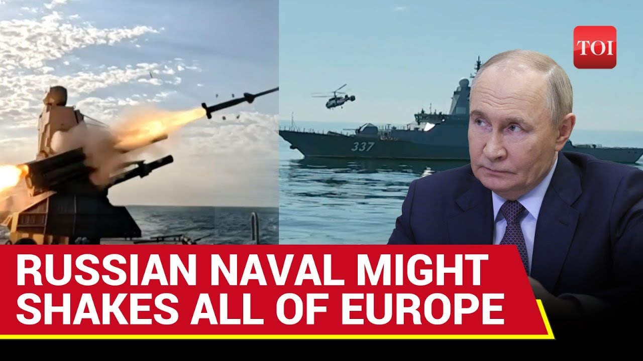 Putin's War Machine UNLEASHED: Missiles, Warships, and Fighter Jets Fire in Massive Naval Drill