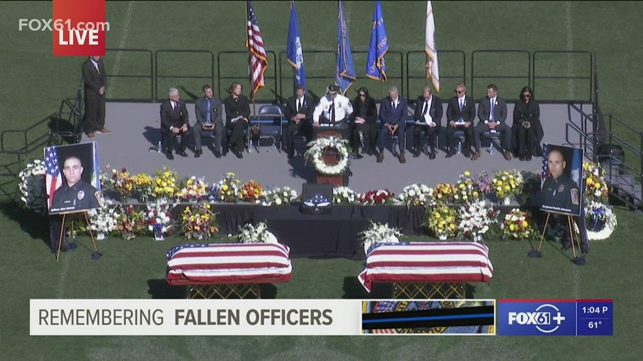'We will grieve together' | Bristol police chief remembers fallen officers at funeral service