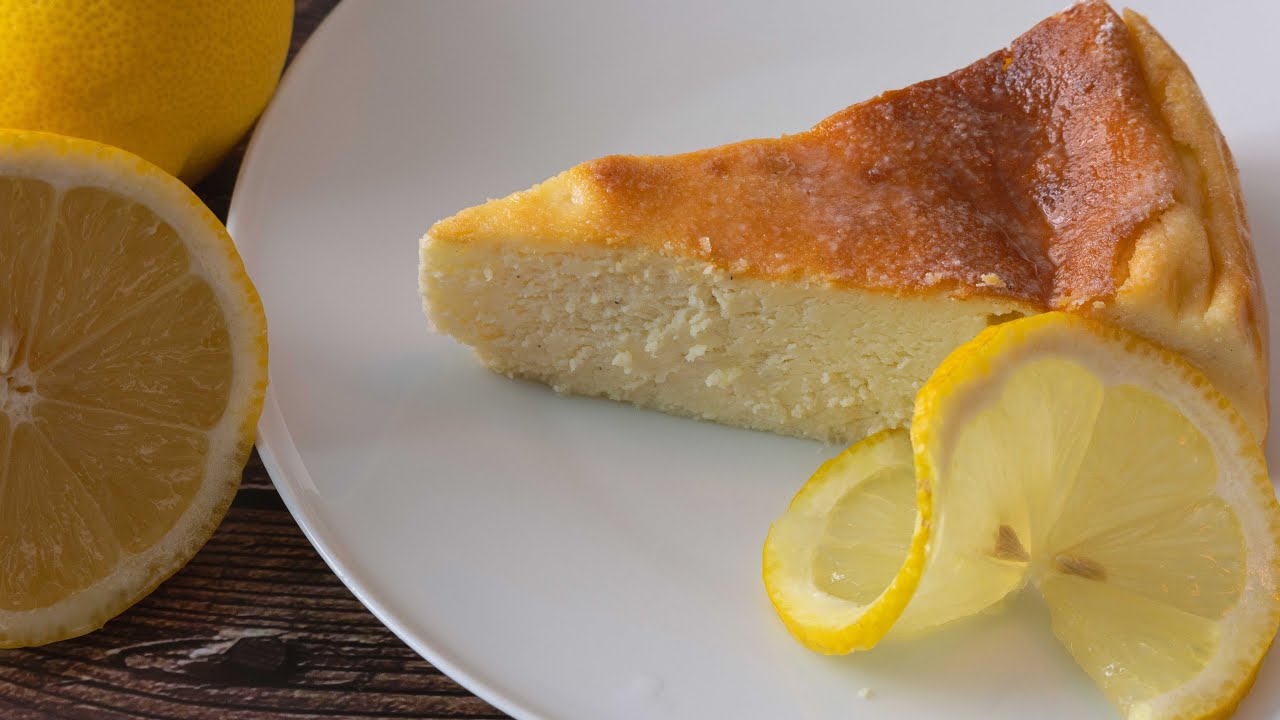 So einfach und cremig. Käsekuchen mit weißer Schokolade und Zitrone