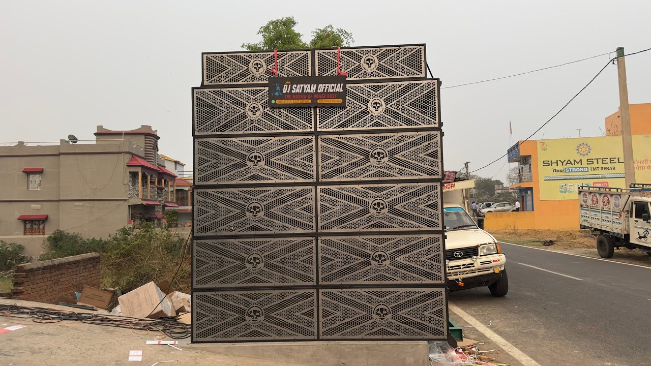 ￼DJ SATYAM OFFICIAL | 6X15 DEVIL PUCH BASS TESTING🔥| DJ PANKAJ CABINET