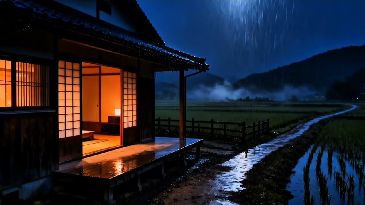 Rain Sounds & Soft Piano for Sleep | Piano Music for Stress Relief, Anxiety, and Insmonia