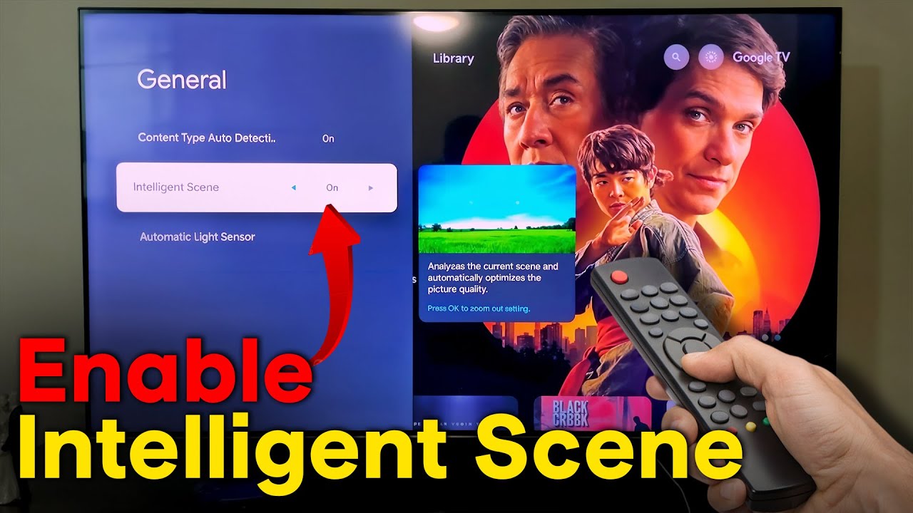 Как включить функцию Intelligent Scene на телевизоре Hisense | Лучшие настройки изображения