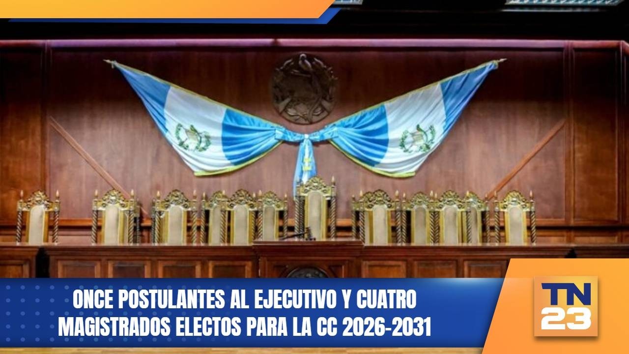 Once postulantes al Ejecutivo y cuatro magistrados electos para la CC 2026-2031