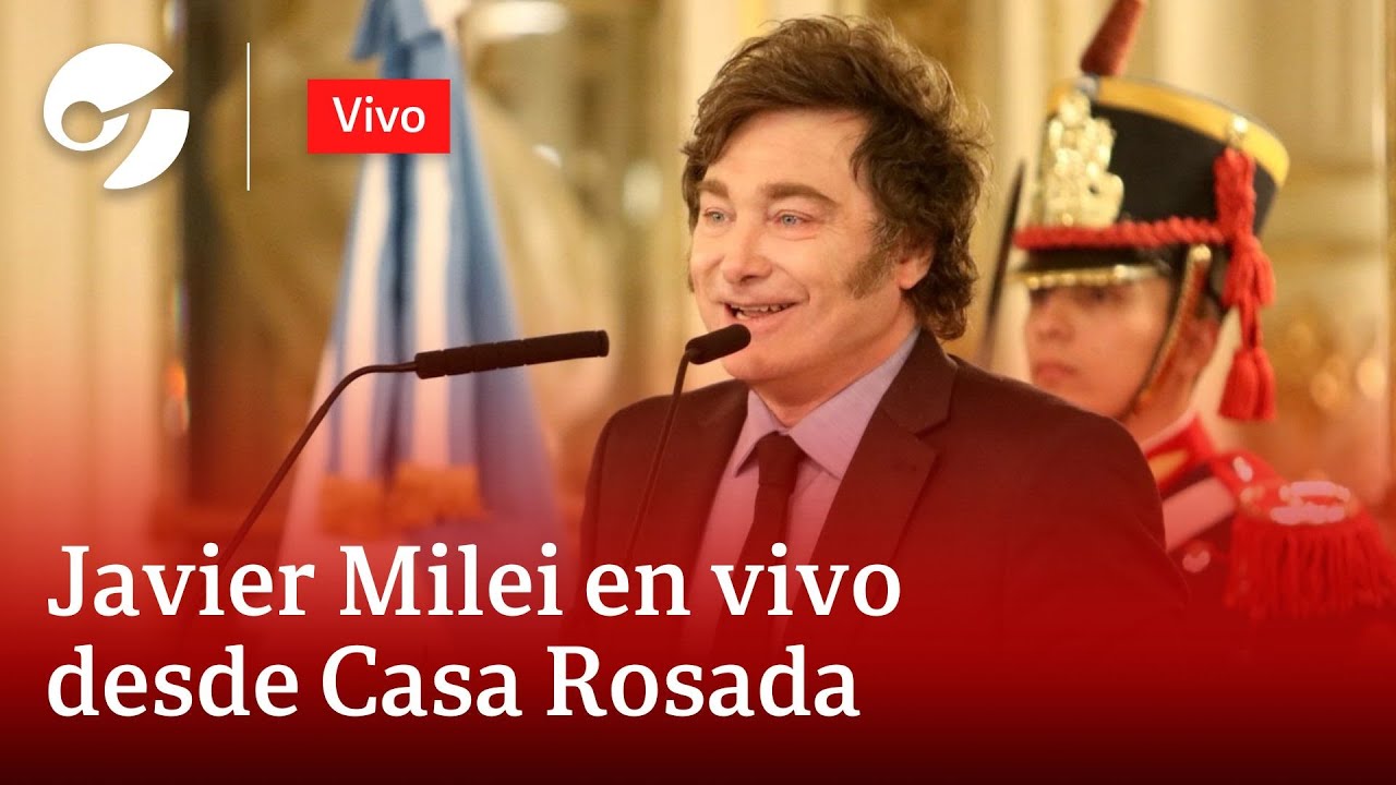 JAVIER MILEI ENCABEZA LA ENTREGA DE SABLES Y DIPLOMAS