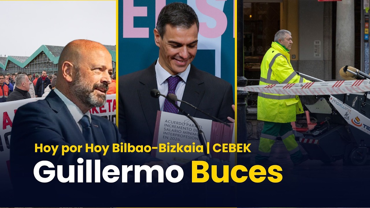 🔴 Hoy por Hoy Bilbao-Bizkaia: Guillermo Buces, presidente de CEBEK