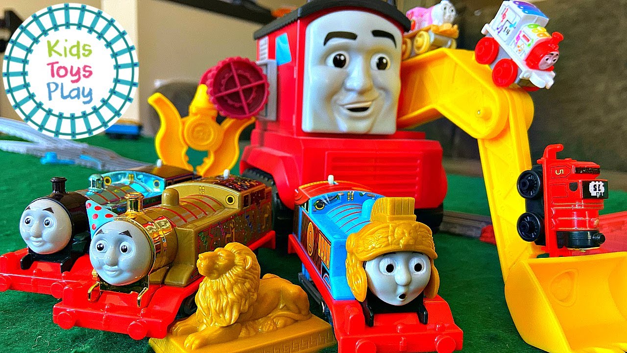 Thomas and Friends Stefano Super Cruiser Trackmaster Races!