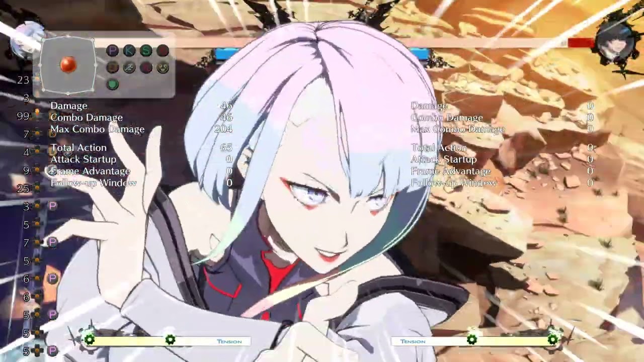 Оптимальное комбо «Пыль» от Люси! (Guilty Gear Strive)