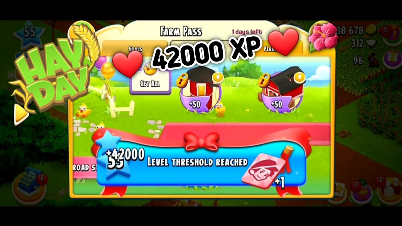 HayDay | 42000 XP ❤️ update Level 55