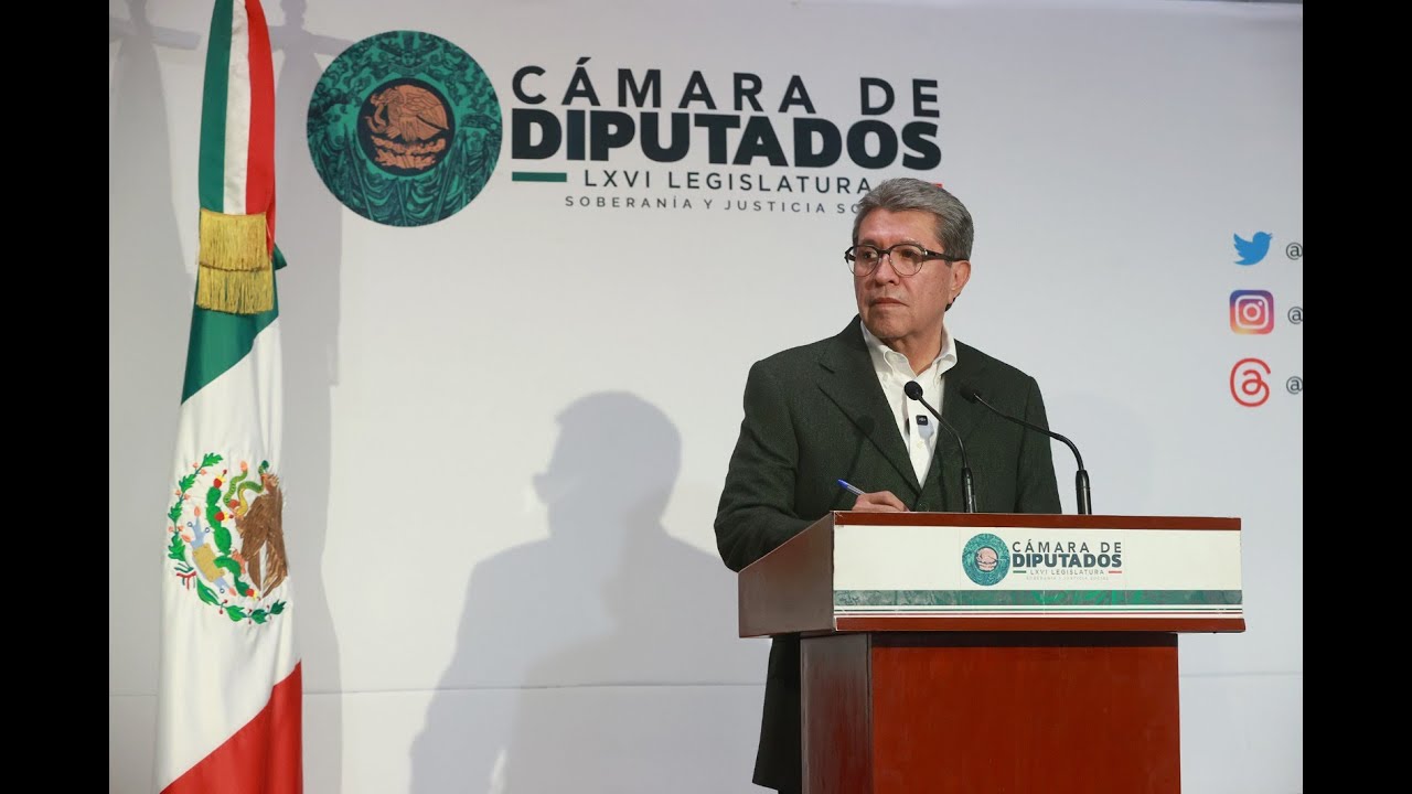 EN VIVO / Conferencia de prensa del Dip. Ricardo Monreal Ávila, presidente de la Jucopo