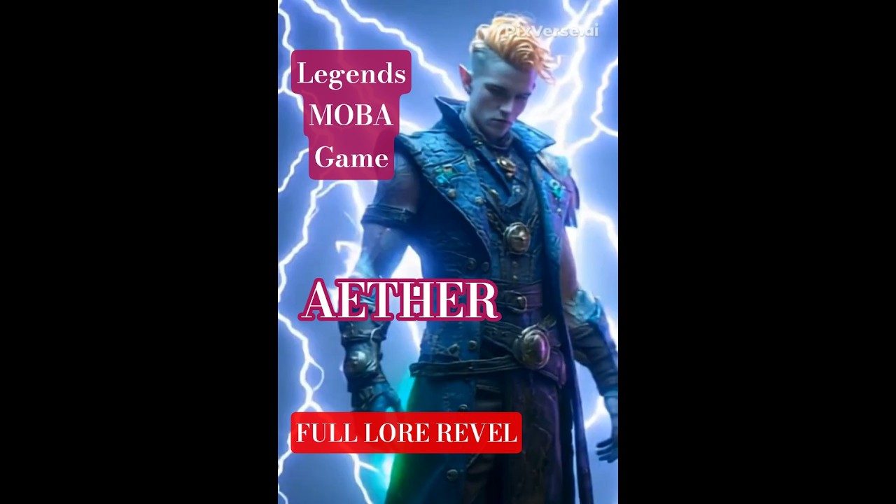 I am that space: AETHER's Forbidden LORE (MOBA Concept!) 