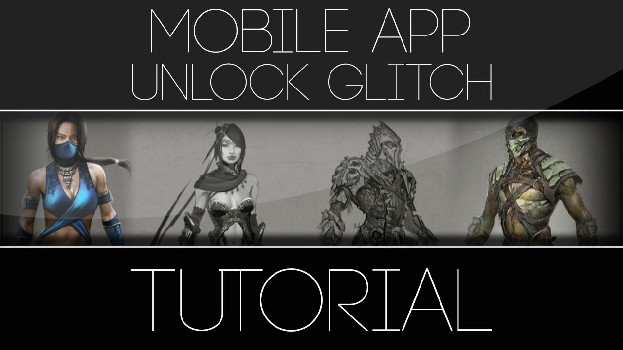 Mortal Kombat X Mobile App Costume Unlock Glitch Tutorial (Unlocks all mobile unlocks)