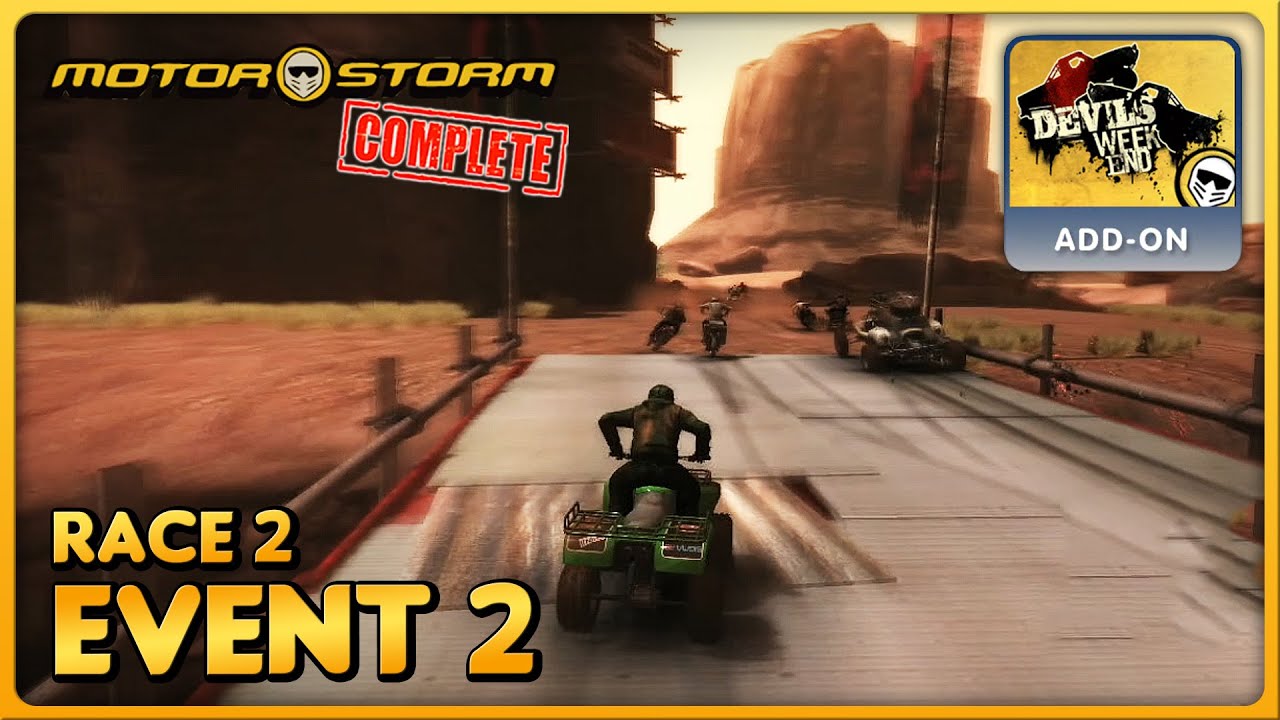 MotorStorm (PS3) - Devil's Weekend (DLC) - TTG 1 - Event 2: Hellhound on my Trail - Race 2