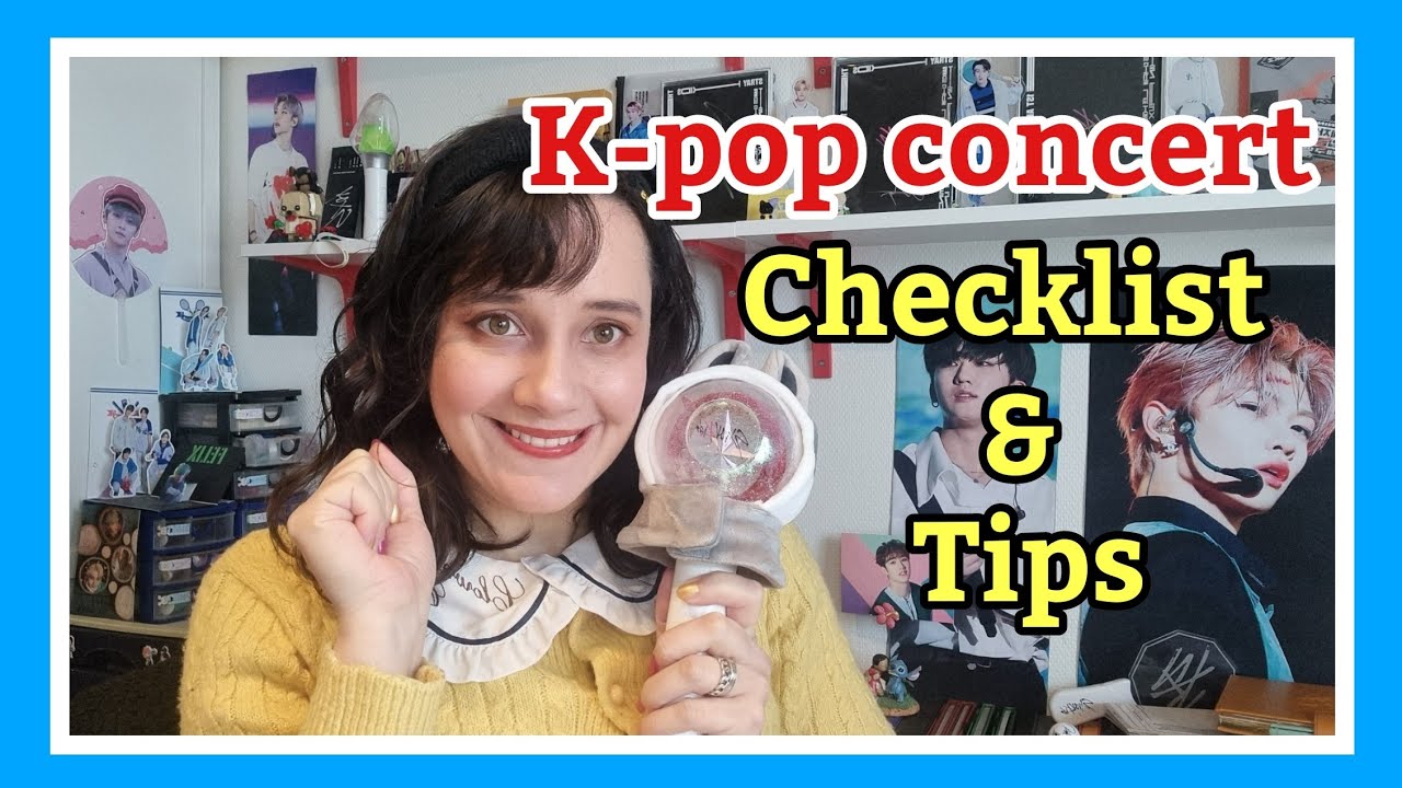 Kpop 101 🎶 First K-pop concert tips