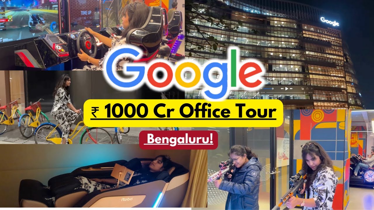 Google’s largest Office Globally: ANANTA | 🏢🔥 Google Office | Campus tour