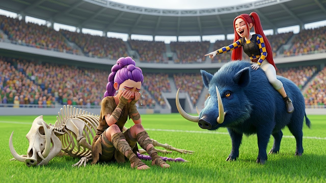 RUMI Gets Wild Boar Racing Championship - KPOP Demon Hunters