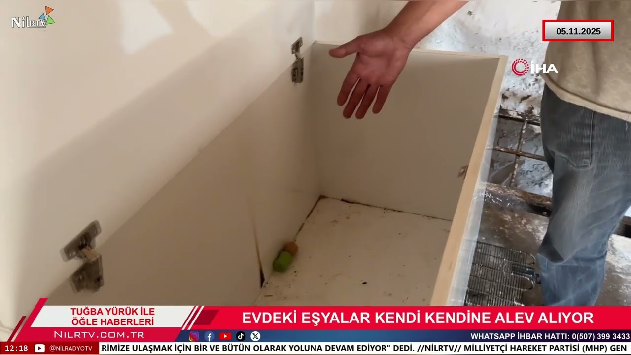 Şanlıurfa'da tuhaf olay : Eşyalar kendi kendine alev alıyor! Gittikleri her yer yanıyor