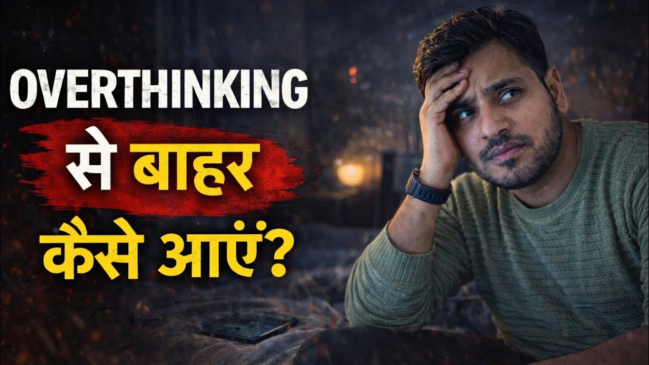 रात को दिमाग बंद क्यों नहीं होता? Overthinking का सच |90 Days hard challenge 