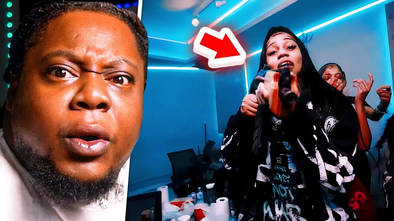 THIS IS CRAZY!!! Aspen Kartier ft. Lady Binladen - Free Clout (Official Video) REACTION!