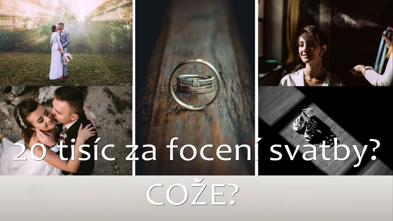 Proč si svatebn&iacute; fotograf &uacute;čtuje takov&eacute; č&aacute;stky? Cenotvorba svatebn&iacute; fotografie...