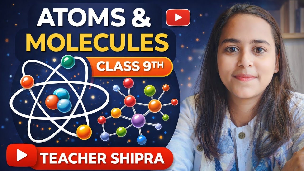 TOPIC:- ATOMS AND MOLECULES #chapter3science #cbseclass9 #lawofconservationofmass #lawofconstantprop