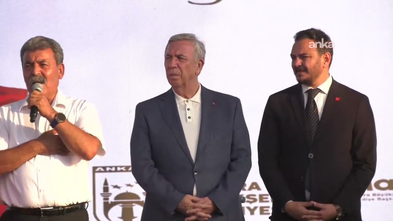 Mansur Yavaş, Ankara Büyükşehir Belediyesi'nin düzenlediği 