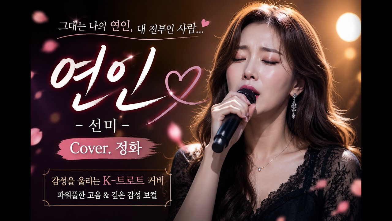 연인 - Ai가수 정화 (cover Ai가수 선미) 🎹  Suno Ai Music #Kpop #트로트 #발라드 #락발라드 #락트로트 #트로트댄스 #포크발라드 #7080