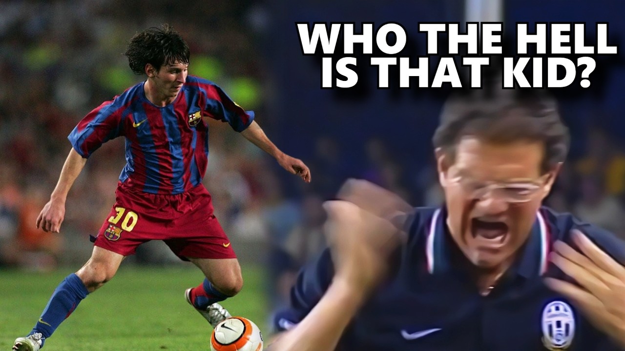 When teenage Messi TERRORIZED Juventus and Fabio Capello