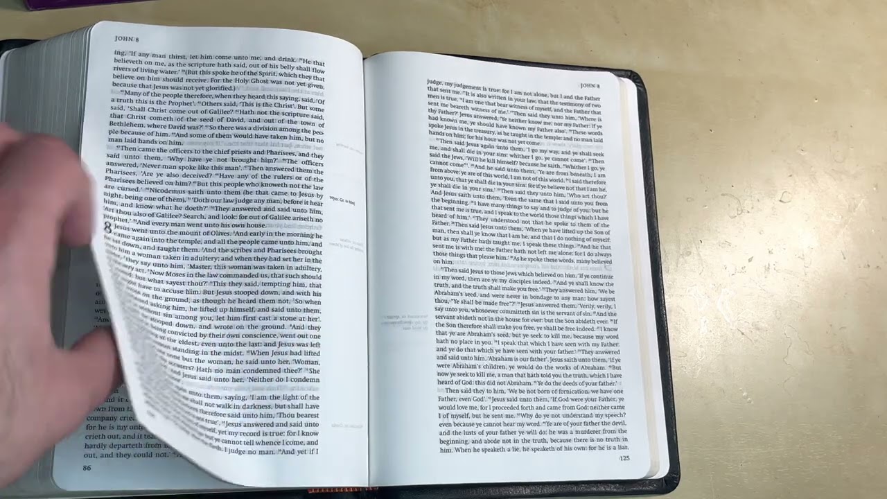 KJV New Cambridge Paragraph Bible Calfskin Review