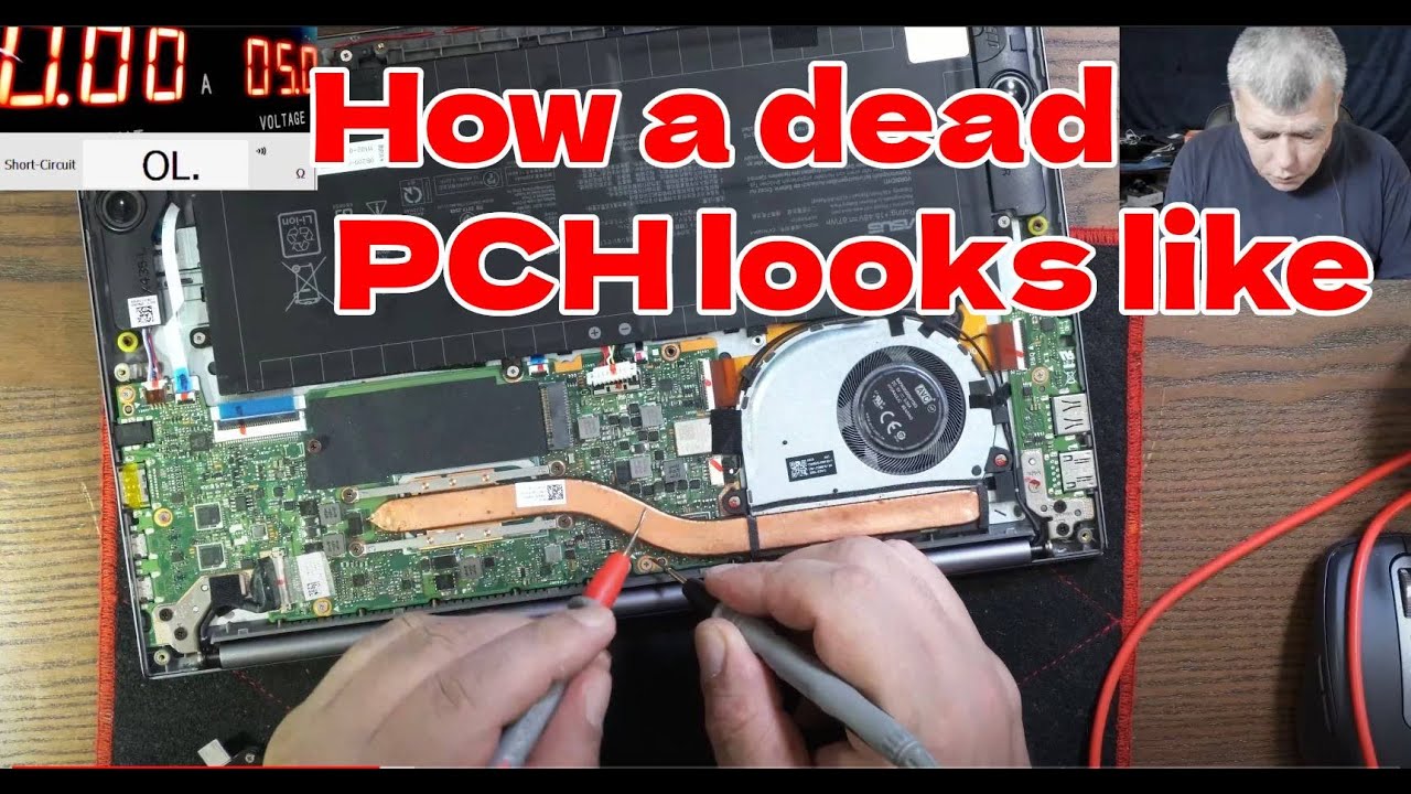 Asus Vivobook s14 - Repair attempt - Never seen in a laptop 3 shorted power rails :D