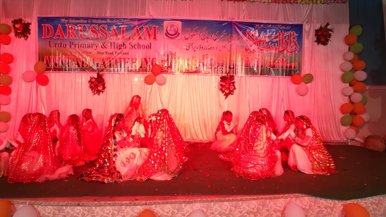 Darood UN par Salam UN par Naat Darussalam urdu School Dhar Road Parbhani