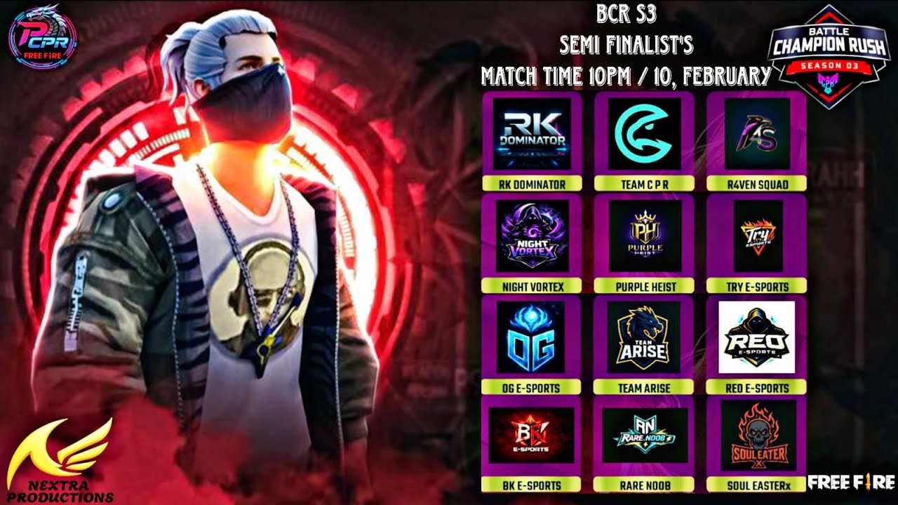 [🔴LIVE] 🏆SEMI FINAL👑 || BCR S3 || Presented by CP ROCKS E-SPORTS || @UFCTANIA