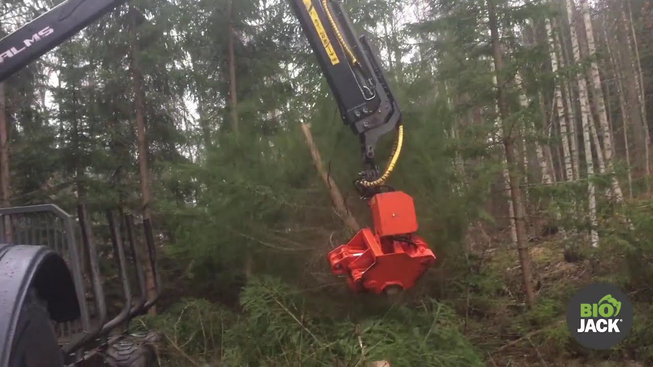 Biojack 160 Trädklipp-Treeshear-Energiklipp
