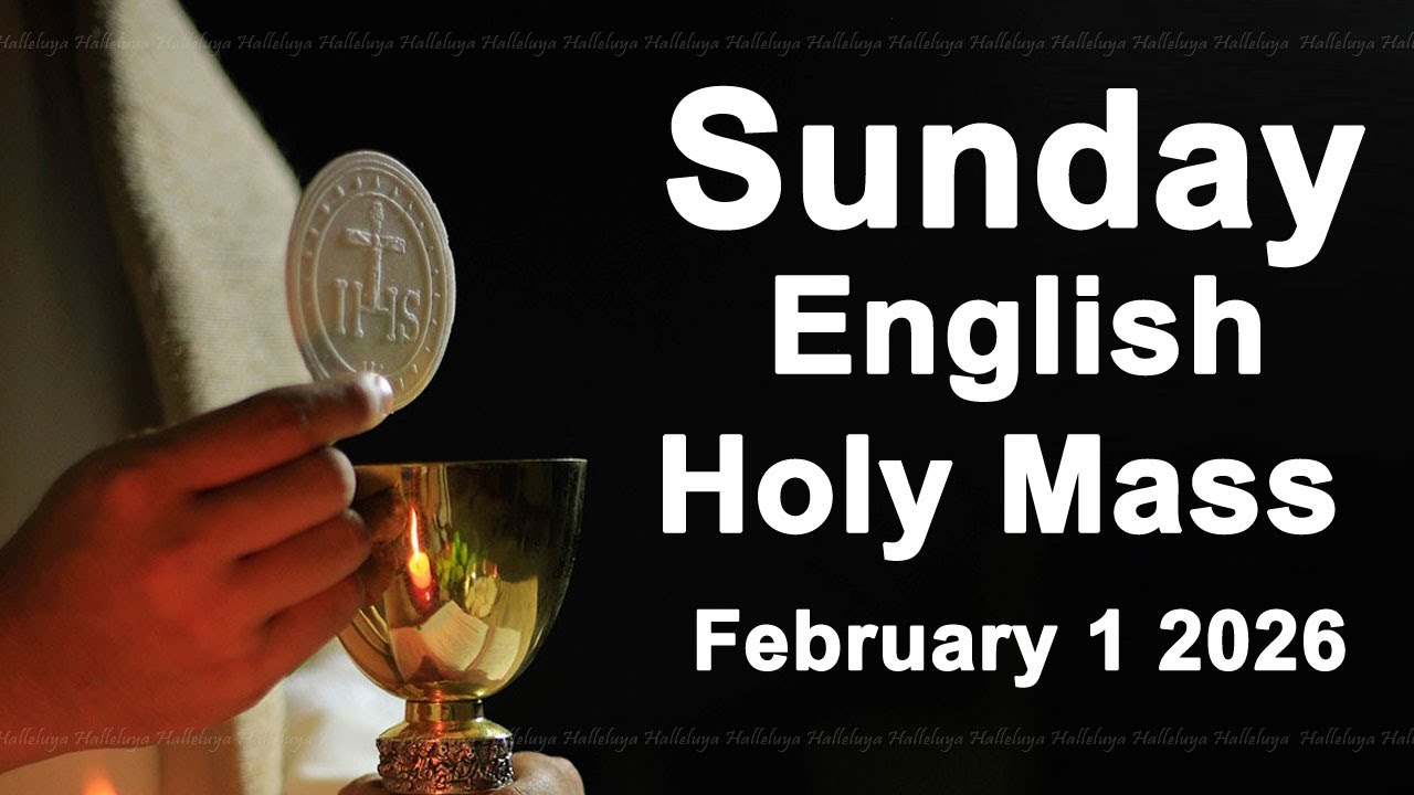 Catholic Mass Today I Daily Holy Mass I Sunday February 1 2026 I English Holy Mass