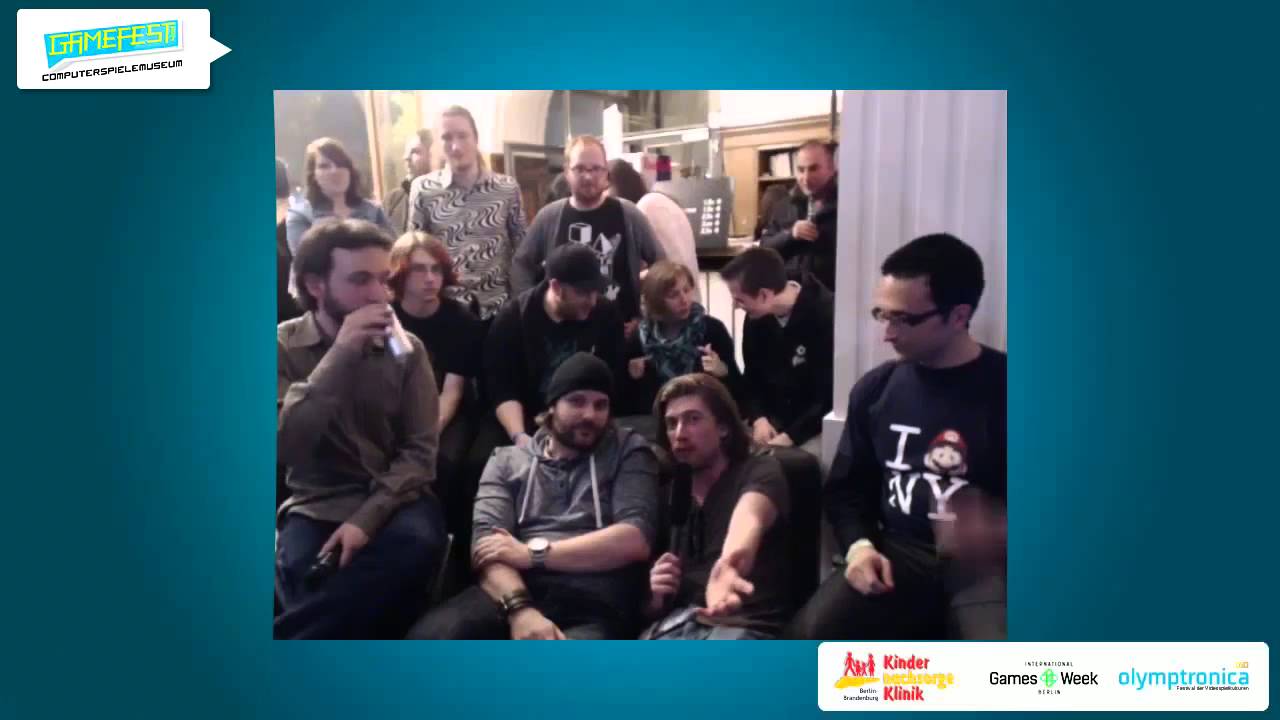 Charity Gaming Marathon 2014 - Gronkh & SarazarLP talking and dancing