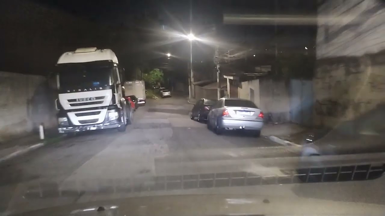 Dirigindo pela zona sul de São Paulo