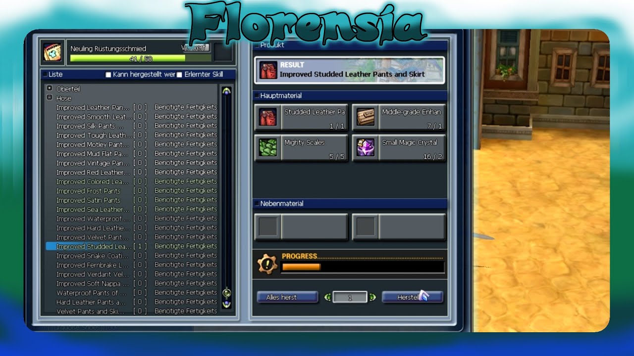 Florensia #36 ich bin zurück und checke nix
