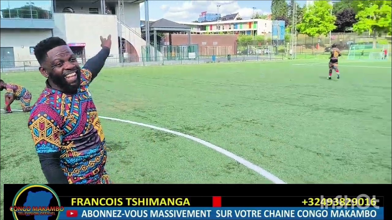 MATCH DE FOOTBALL LE WARRIORS DE BELGIQUE ET LE TOKOOS DE FALLY IPUPA