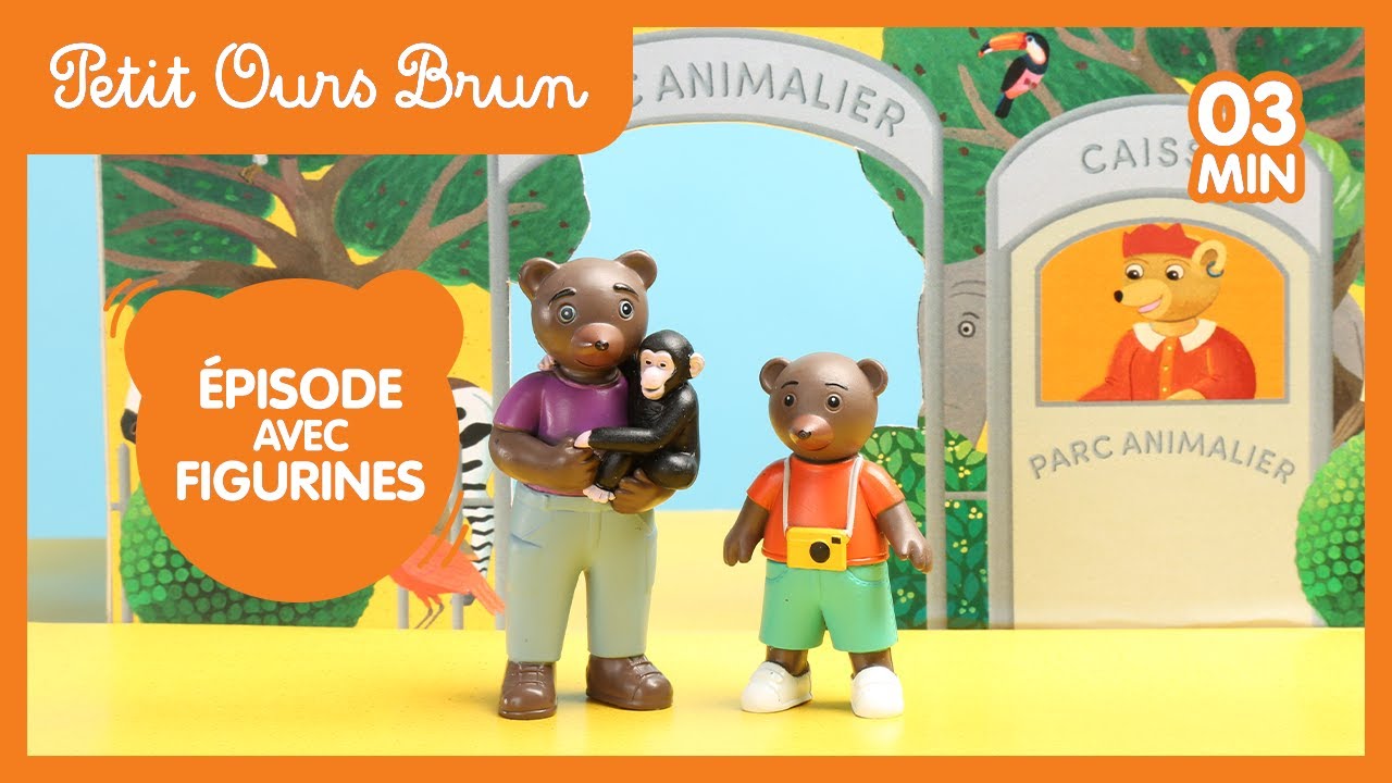 Petit Ours Brun au parc animalier - Le stop-motion
