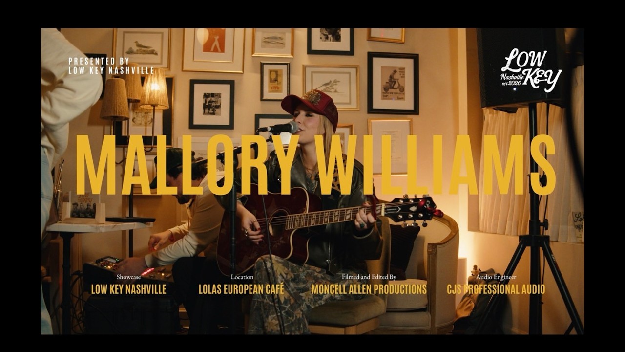 Mallory Williams  – Full 3 Song Set | LOW KEY Nashville (Live at Lola’s Café)