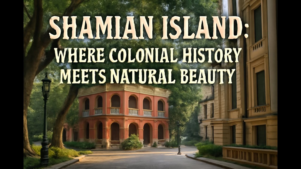 Shamian Island – A Peaceful Escape in the Heart of Guangzhou 🏝️🇨🇳 #travel #guangzhou #china