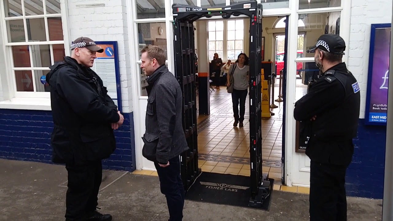 Knife-Arch At Market Harborough Railway Station