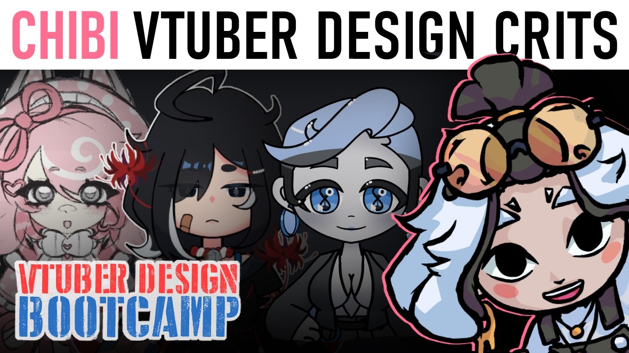 Critiquing the Cutest lil' Vtuber Designs :3