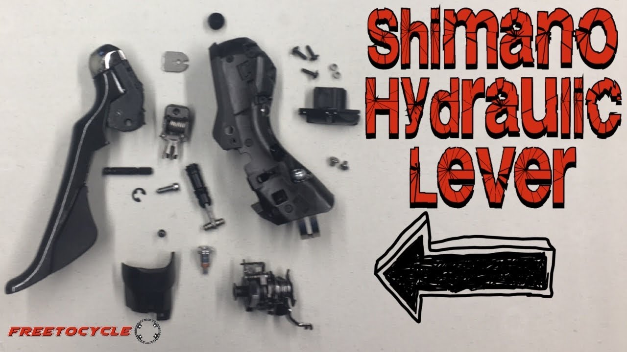 Shimano Ultegra R8020 Hydraulic Lever Strip Down