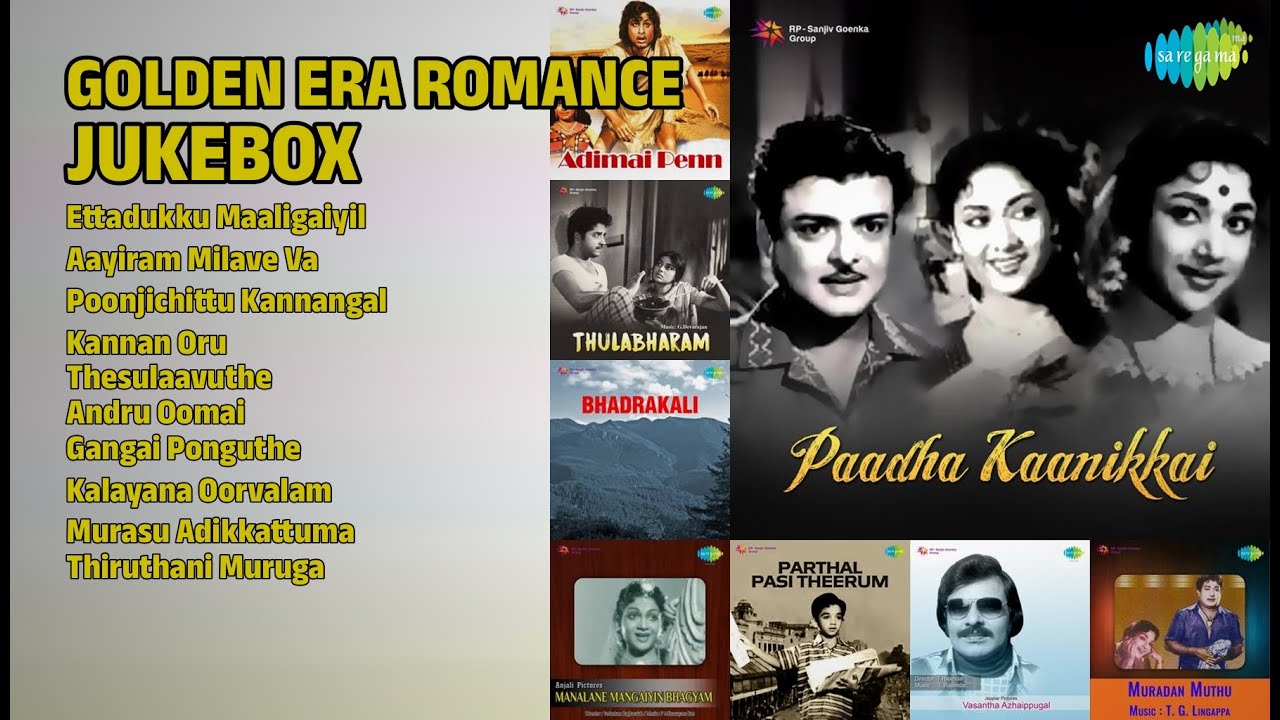 பொற்கால காதல் பாடல்கள் | T.M. Soundararajan Songs | Ettadukku Maaligaiyil | Aayiram Milave Va