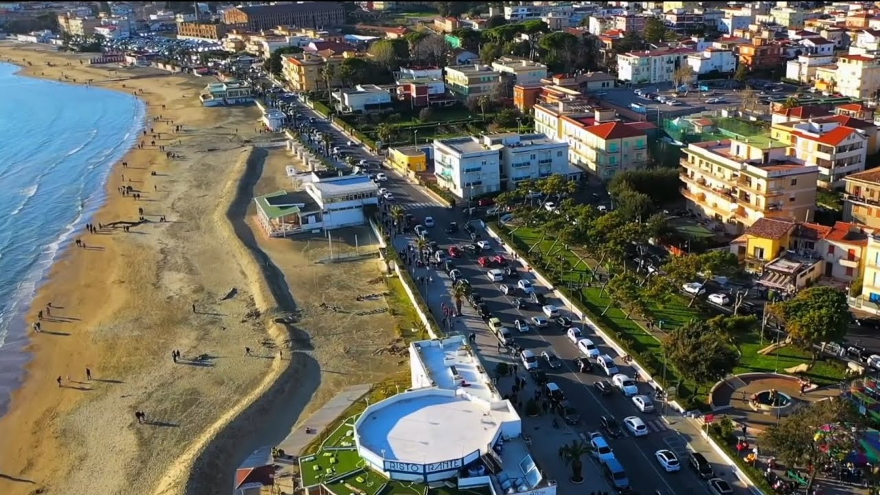 Scauri vista con il drone